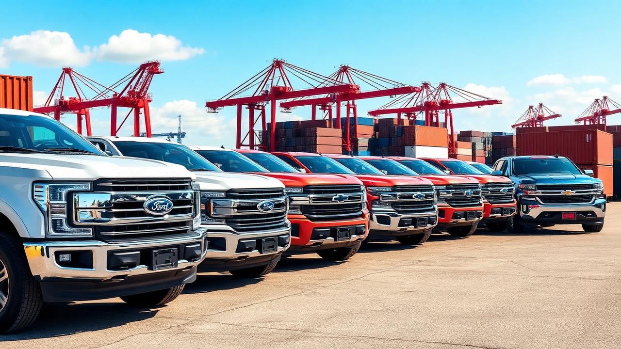 How to Export Pickup Trucks from Canada to Africa