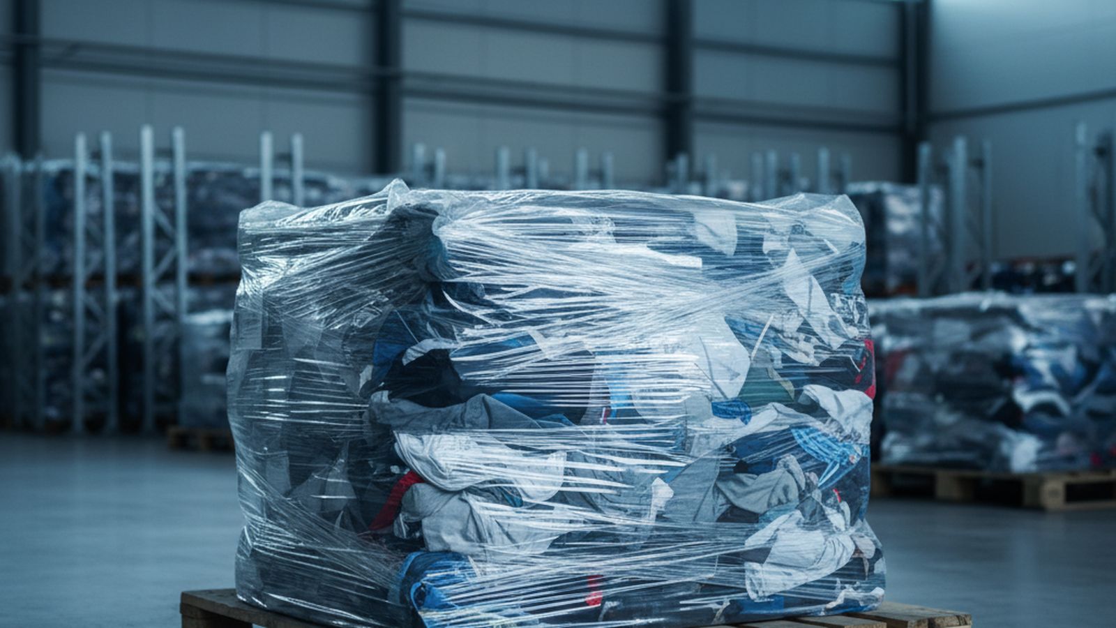 What Does a 45 kg Used Clothing Bale Cost — VELOX Logistics, used clothing shipping from Montreal