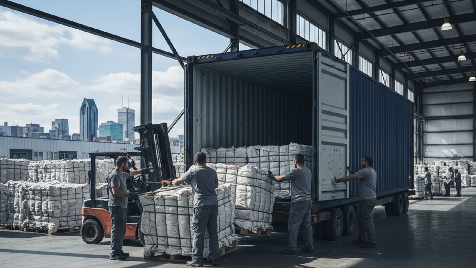How to Export Used Clothing From Canada to Africa — VELOX Logistics, used clothing shipping from Montreal